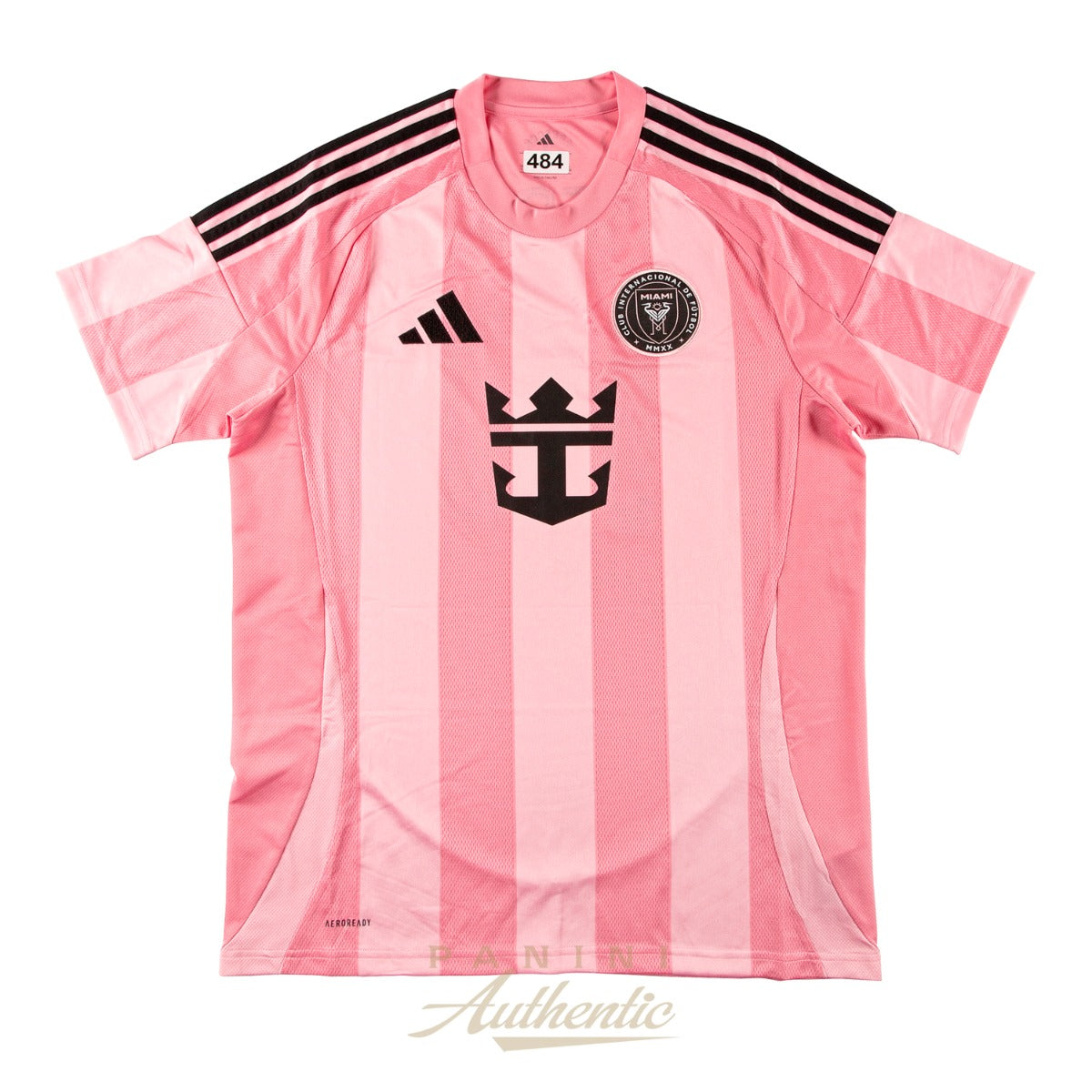 Lionel Messi Autographed 2025 Inter Miami Pink Home Replica Jersey Panini