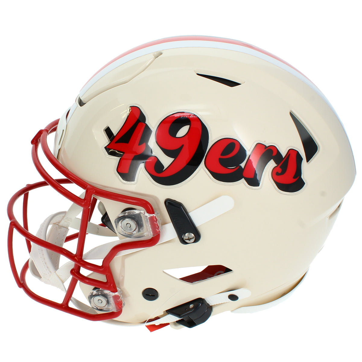 George Kittle Autographed San Francisco 49ers RETRO Speedflex Authentic Helmet Beckett