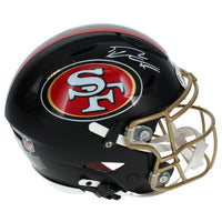 George Kittle Autographed San Francisco 49ers Black Rivalries Speedflex Authentic Helmet Beckett