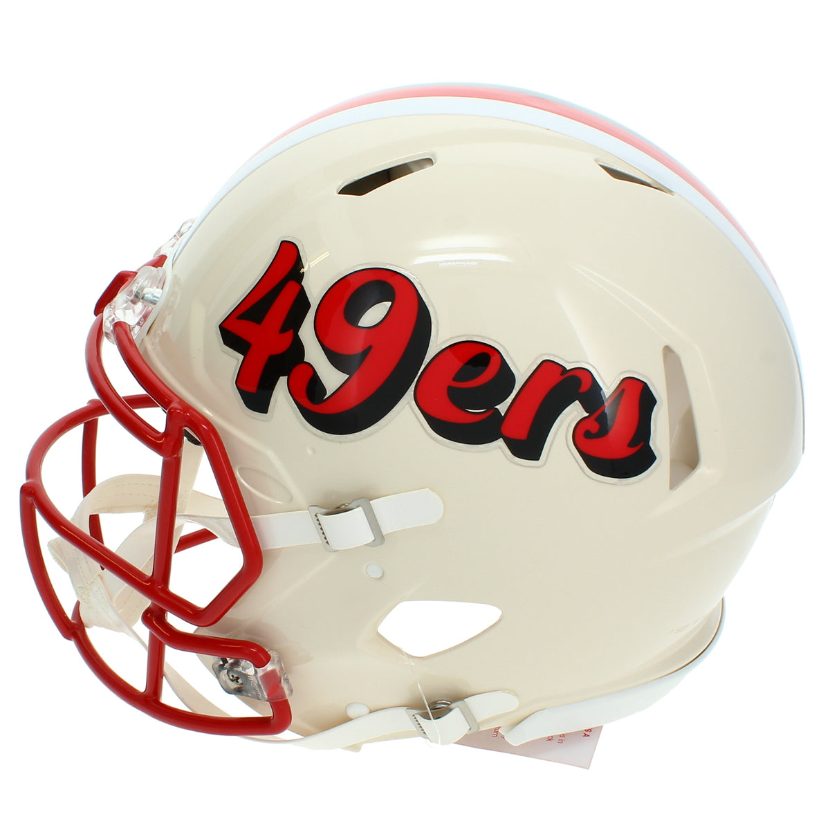 George Kittle Autographed San Francisco 49ers RETRO Speed Helmet Beckett