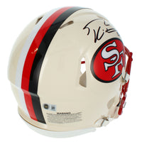 George Kittle Autographed San Francisco 49ers RETRO Speed Helmet Beckett