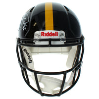George Kittle Autographed Iowa Hawkeyes Black Alternate Stars &amp; Stripes Speed Authentic Helmet Beckett