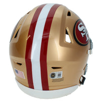 George Kittle Autographed San Francisco 49ers Speedflex Midi Helmet Beckett