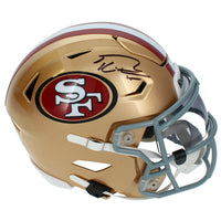 George Kittle Autographed San Francisco 49ers Speedflex Midi Helmet Beckett