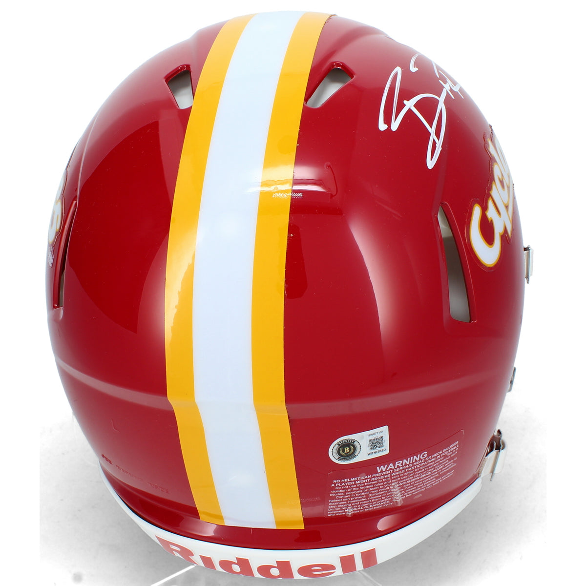 Brock Purdy Autographed Iowa State Cyclones Red Alternate Speed Authentic Helmet Beckett