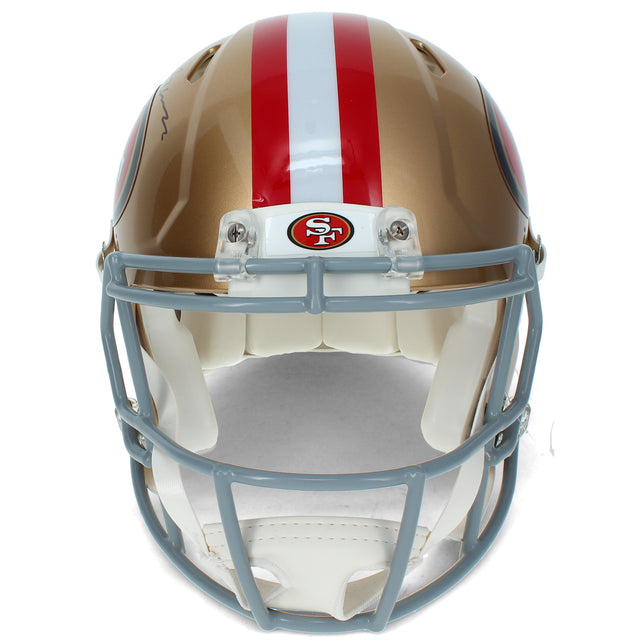De'Zuan Stribling Autographed San Francisco 49ers Speed Authentic Helmet Beckett