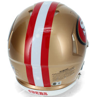 De'Zuan Stribling Autographed San Francisco 49ers Speed Authentic Helmet Beckett