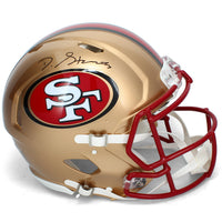 De'Zuan Stribling Autographed San Francisco 49ers 1996-08 Throwback Speed Authentic Helmet Beckett