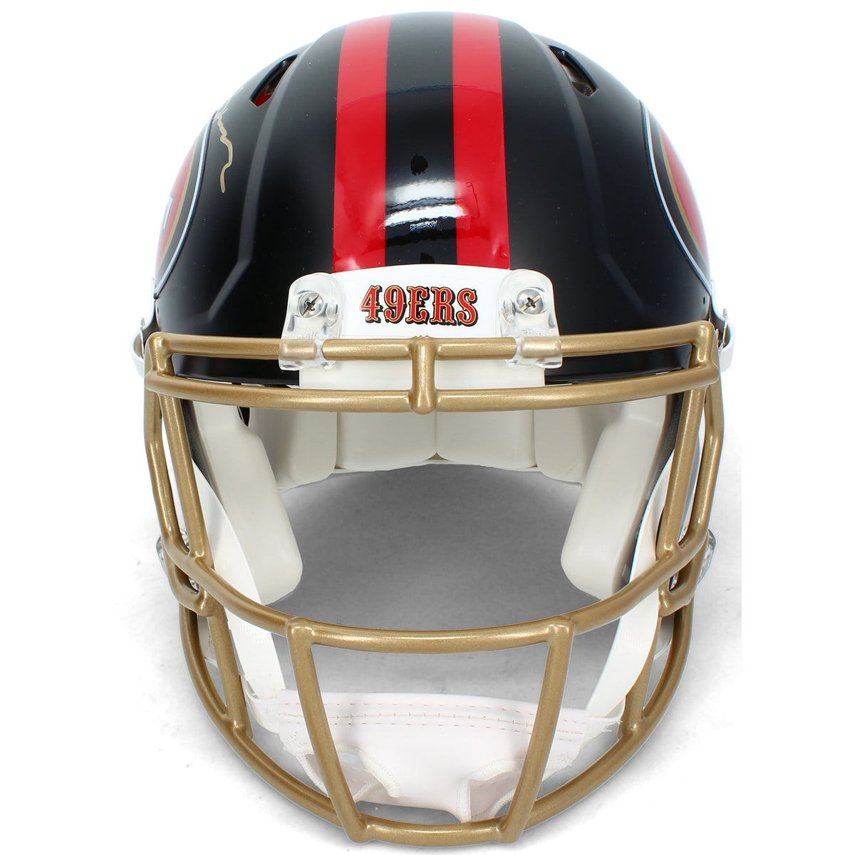 De'Zuan Stribling Autographed San Francisco 49ers Speed Authentic Helmet Beckett