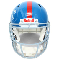 De'Zuan Stribling Autographed Ole Miss Rebels Powder Blue Authentic Helmet Beckett