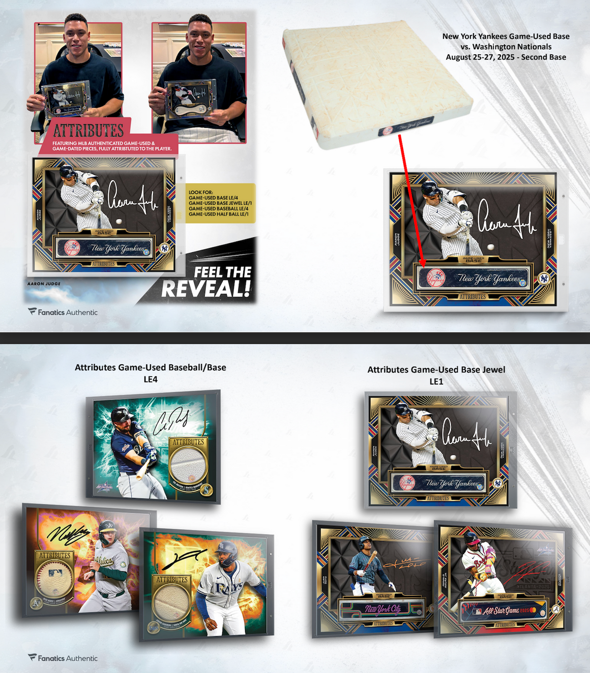 2026 Under Wraps Autographed MLB Emanates - Single Mystery Box (Judge, Ohtani)