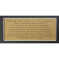 Michael Jordan Autographed Chicago Bulls Original M&N Rookie Jersey UDA LE 110/123