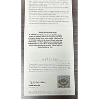 Michael Jordan Autographed Chicago Bulls Original M&N Rookie Jersey UDA LE 110/123