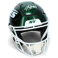 Breece Hall Autographed New York Jets SpeedFlex Authentic Helmet Beckett