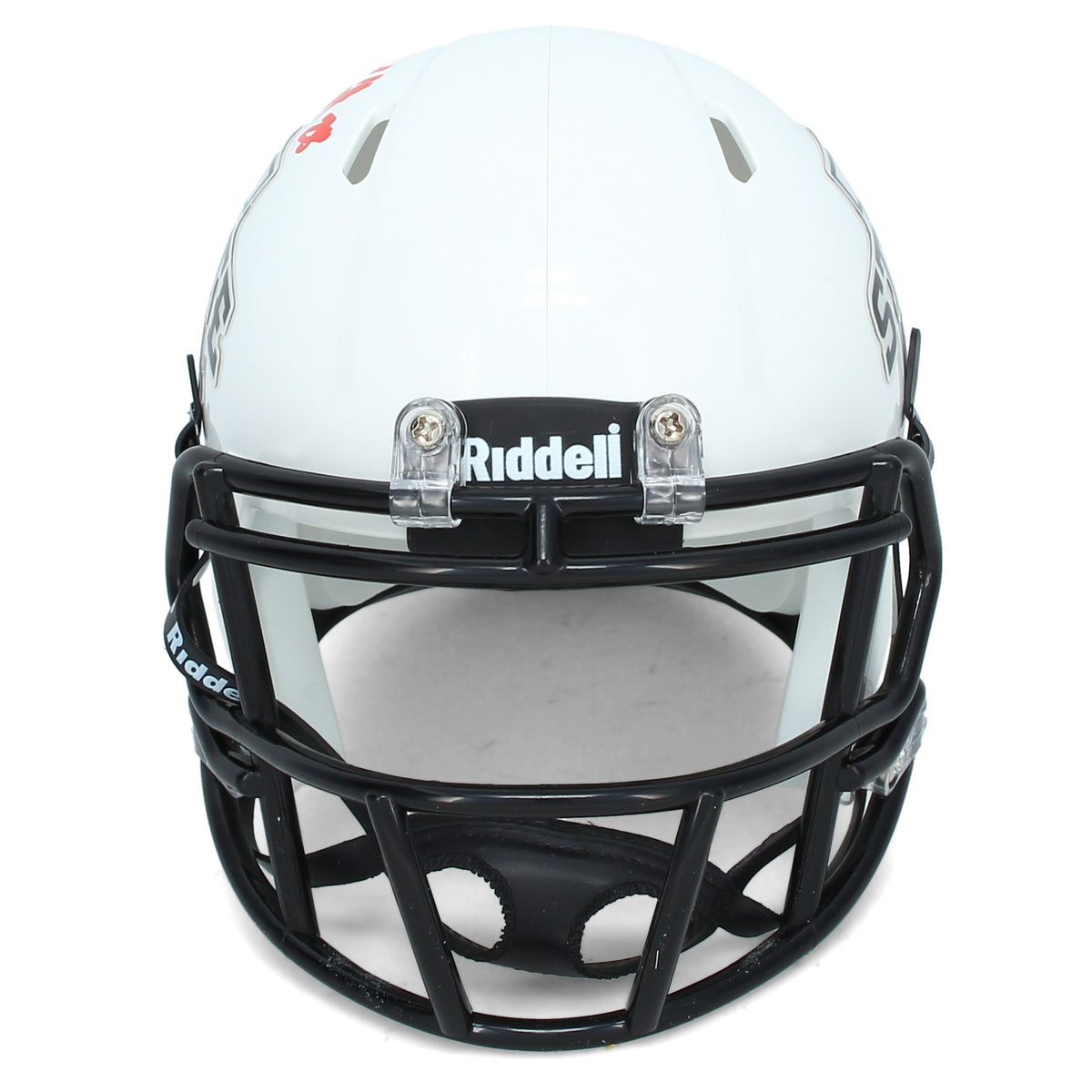 Breece Hall Autographed Iowa State Cyclones White Alternate Mini Helmet Beckett