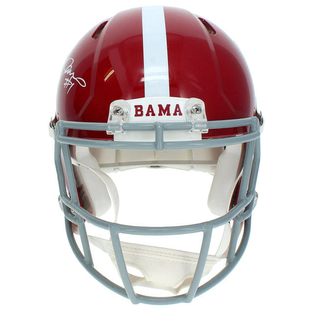 Jameson Williams Autographed Alabama Crimson Tide Speed Authentic Helmet Beckett
