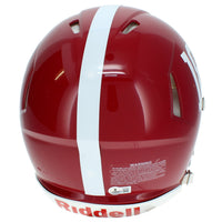 Jameson Williams Autographed Alabama Crimson Tide Speed Authentic Helmet Beckett