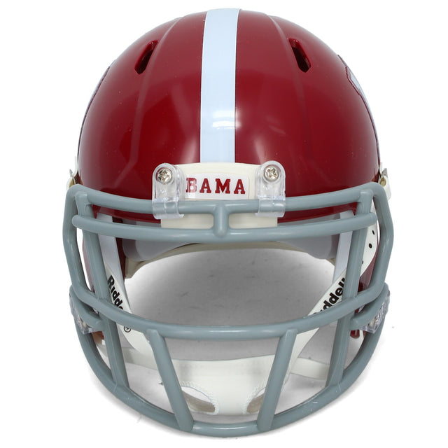 Jameson Williams Autographed Alabama Crimson Tide Speed Mini Helmet Beckett