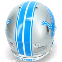 Jameson Williams Autographed Detroit Lions Speed Authentic Helmet Beckett