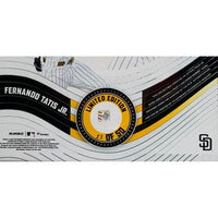 FERNANDO TATIS Jr. Unsigned Padres Framed 15" x 17" Game Used Baseball Collage LE 23/50