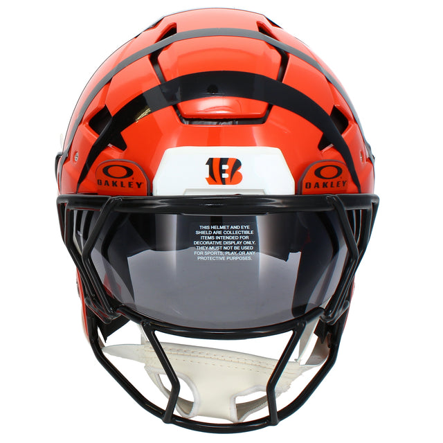 Ja'Marr Chase Autographed Cinicnnati Bengals Axiom Authentic Helmet Beckett