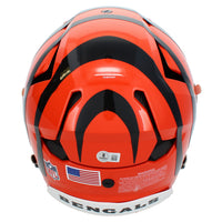 Ja'Marr Chase Autographed Cinicnnati Bengals Axiom Authentic Helmet Beckett