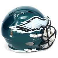 DeVonta Smith Autographed Philadelphia Eagles Speed Authentic Helmet Beckett