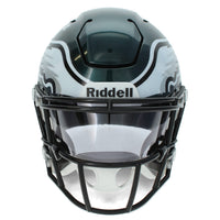 DeVonta Smith Autographed Philadelphia Eagles Speedflex Midi Helmet Beckett