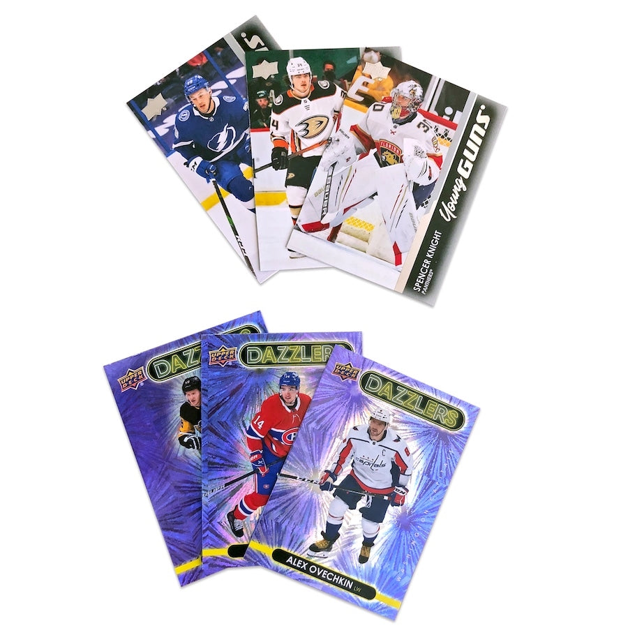 NHL 21-22 Upper Deck Series One Hockey Complete Unsigned 200-Card Factory Set BONUS PACK