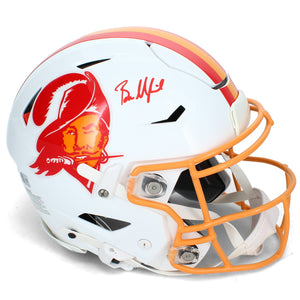 Baker Mayfield Autographed Tampa Bay Buccaneers 1976-96 Throwback Speedflex Authentic Helmet Beckett