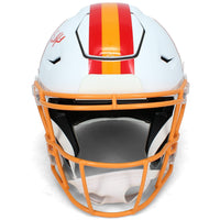 Baker Mayfield Autographed Tampa Bay Buccaneers 1976-96 Throwback Speedflex Authentic Helmet Beckett