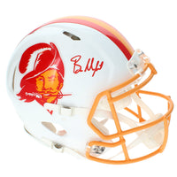 Baker Mayfield Autographed Tampa Bay Buccaneers 1976-96 Throwback Speed Authentic Helmet Beckett