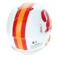 Baker Mayfield Autographed Tampa Bay Buccaneers 1976-96 Throwback Speed Authentic Helmet Beckett