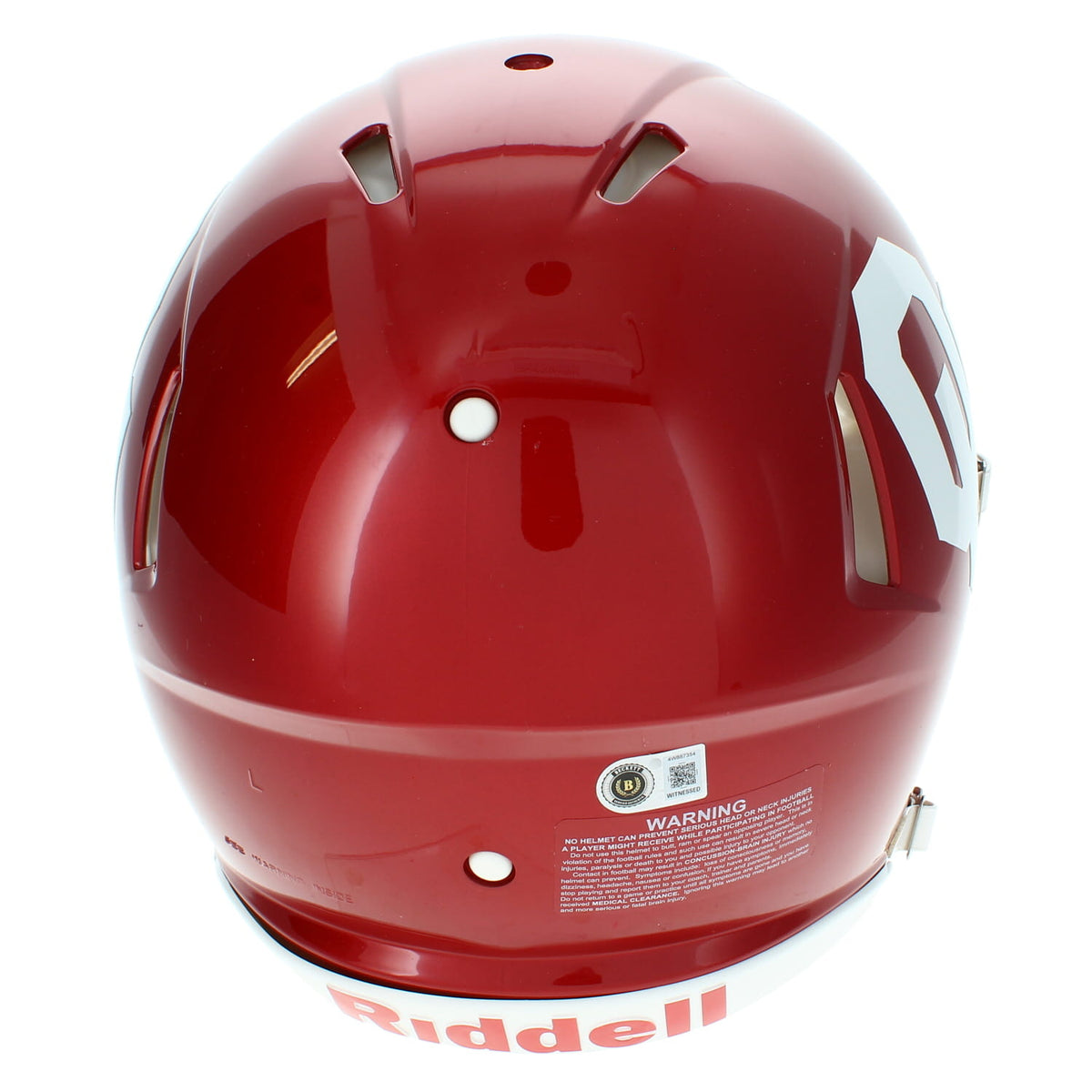 Baker Mayfield Autographed Oklahoma Sooners Speed Authentic Helmet Beckett