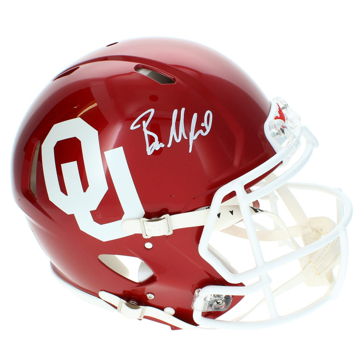 Baker Mayfield Autographed Oklahoma Sooners Speed Authentic Helmet Beckett