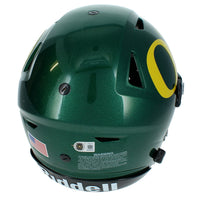 Bucky Irving Autographed Oregon Ducks Speedflex Authentic Helmet Beckett Witness