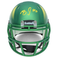 Bucky Irving Autographed Oregon Ducks Alternate Painted Wings Speed Mini Helmet Beckett