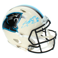 Steve Smith Autographed Carolina Panthers RETRO Speed Authentic Helmet Radtke