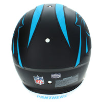 Steve Smith Autographed Carolina Panthers 2022 Black Alternate Speed Authentic Helmet