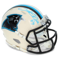 Steve Smith Autographed Carolina Panthers RETRO Speed Mini Helmet Radtke