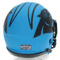 Steve Smith Autographed Carolina Panthers RAVE Speed Mini Helmet Radtke