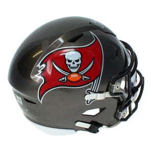 Bucky Irving Autographed (2026 Signature) Tampa Bay Buccaneers Speedflex Midi Helmet Beckett