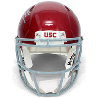 Carson Palmer Autographed/Multi-Inscribed Heisman Year Stats USC Trojans Speed Authentic Helmet Beckett
