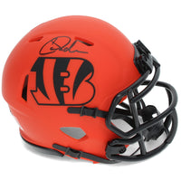 Carson Palmer Autographed Cincinnati Bengals RAVE Speed Mini Helmet Beckett