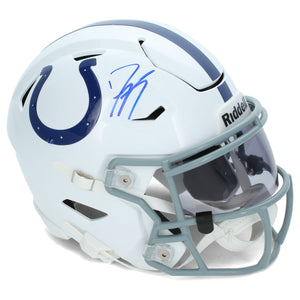 Dwight Freeney Autographed Indianapolis Colts Speedflex Midi Helmet Beckett