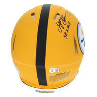 Lynn Swann Autographed/Inscribed "SB X MVP; HOF 01" Pittsburgh Steelers Yellow 2025 Alternate Speed Authentic Helmet Beckett