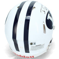 Tyler Allgeier Autographed BYU Cougars Speed Authentic Helmet Beckett Witnessed