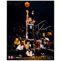 TRAE YOUNG Autographed Atlanta Hawks "Jumper" 16" x 20" Photo PANINI LE 111