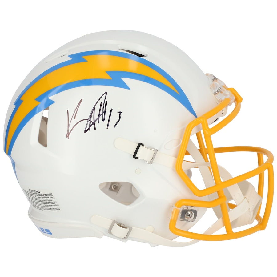 KEENAN ALLEN Autographed Los Angeles Chargers Speed Authentic Helmet FANATICS