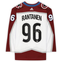 MIKKO RANTANEN Autographed Colorado Avalanche Adidas Authentic White Jersey FANATICS